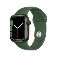 Смарт-часы Apple Watch S7 41mm Green Aluminum Case with Green Sport Band (MKN03) в Mobile Butik