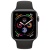 Apple Watch Series 4, 40mm Space Gray Aluminum, Black Sport Band MU662 в Mobile Butik