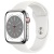 Смарт-часы Apple Watch S8 45mm Silver Aluminum Case with White Sport Band (MP6N3) в Mobile Butik