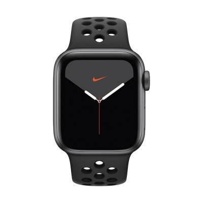 Apple Watch Series 5 GPS 40mm Aluminum Case with Nike Sport Band (Space Gray/Anthracite and Black) MX3T2 в Mobile Butik