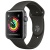 Apple Watch Series 3 GPS, 38mm Space Grey Aluminium, Black Sport Band MTF02RU/A в Mobile Butik