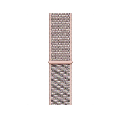 Apple Watch Series 4, 44mm Gold Aluminum, Pink Sport Loop MU6G2 в Mobile Butik