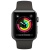 Apple Watch Series 3, 42 мм, корпус из алюминия цвета «серый космос», спортивный ремешок черного цвета MTF32 RU в Mobile Butik